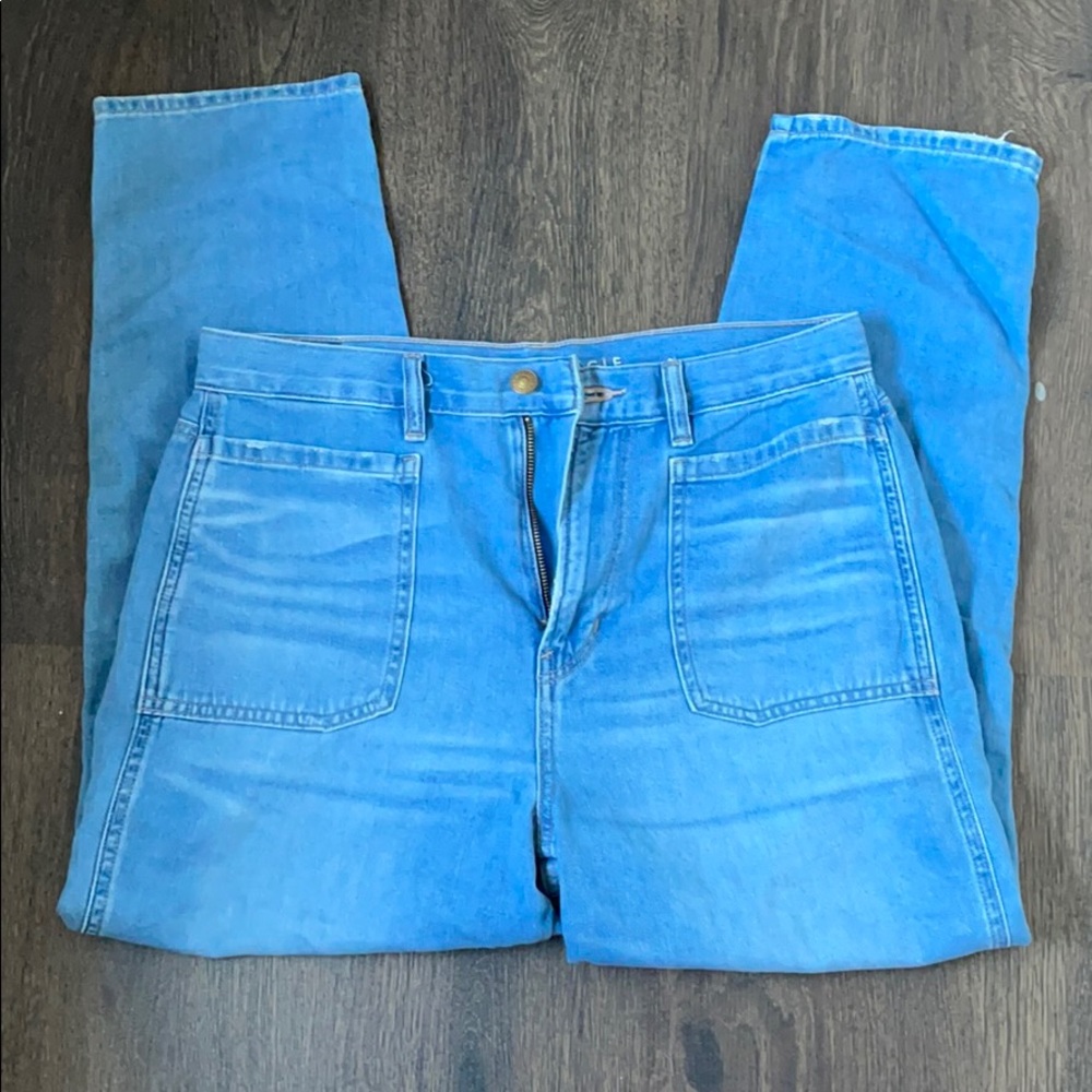 American Eagle mom jeans